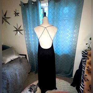 Summer backless Maxi slip dress from Zara in a size small